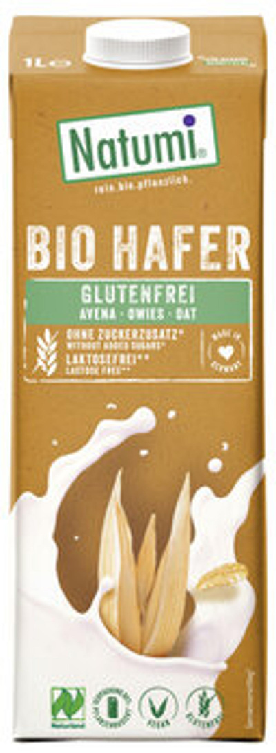 Produktfoto zu GEBINDE Haferdrink Natur, glutenfrei 8 x 1l
