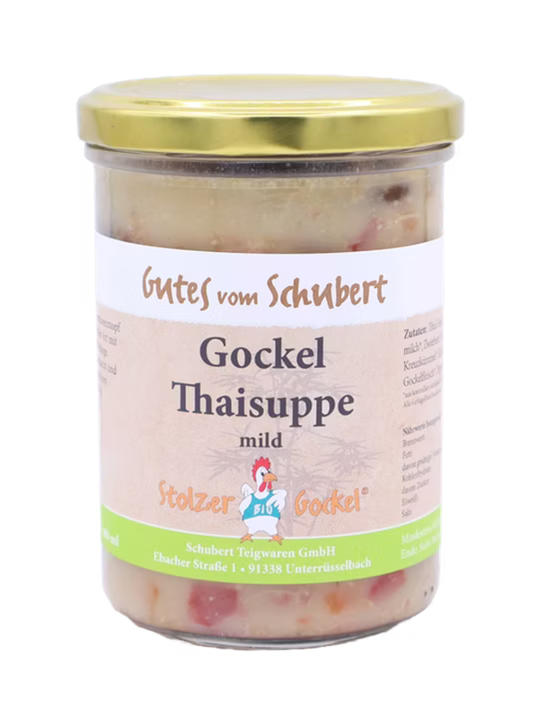 Produktfoto zu Gockel Thai Suppe mild, 400 ml