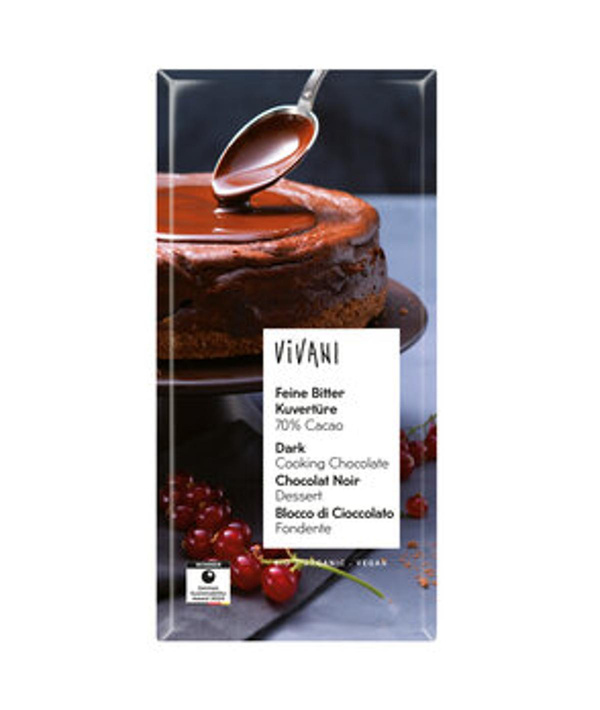 Produktfoto zu Zartbitter-Kuvertüre, 200g