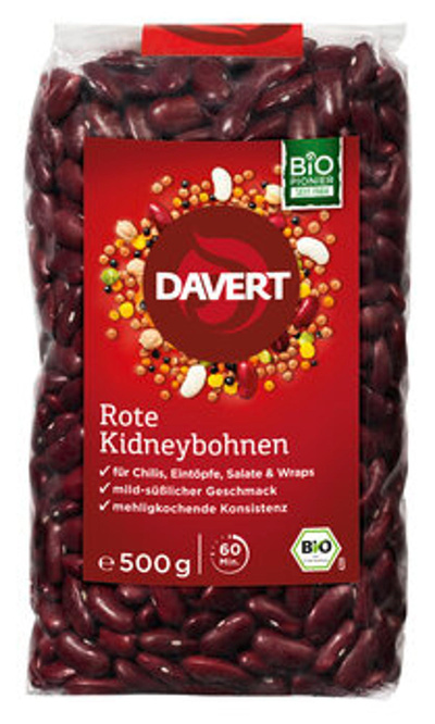 Produktfoto zu GEBINDE Rote Kidneybohnen getrocknet, 8 x 500g