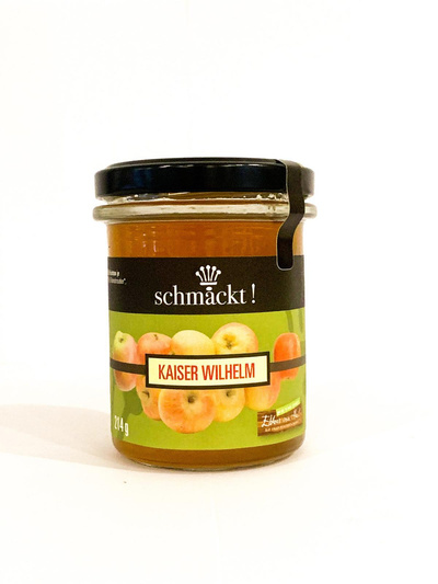 Produktfoto zu Kaiser Wilhelm - Apfel Fruchtaufstrich, 214 g