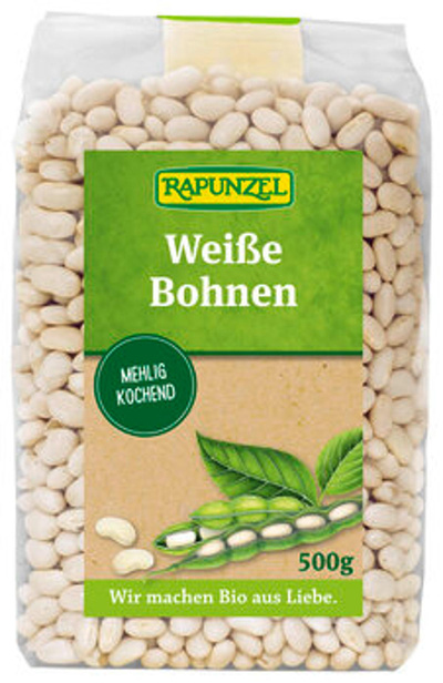 Produktfoto zu GEBINDE Bohnen weiß, 6 x 500g