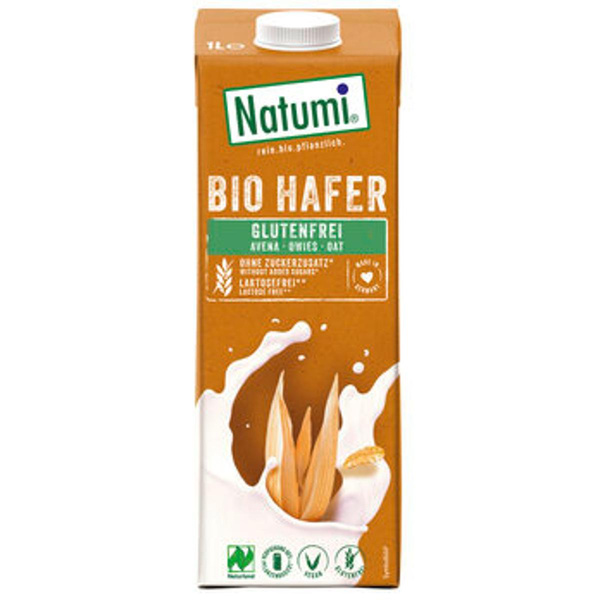 Produktfoto zu GEBINDE Haferdrink Natur, glutenfrei 8 x 1l