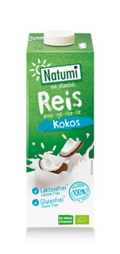Produktfoto zu GEBINDE Reisdrink Kokos, 8 x 1l