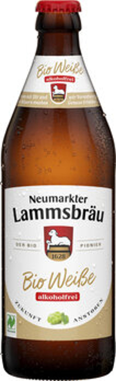 Produktfoto zu Kiste Helle Weiße alkoholfrei, 10 x 0,5 l