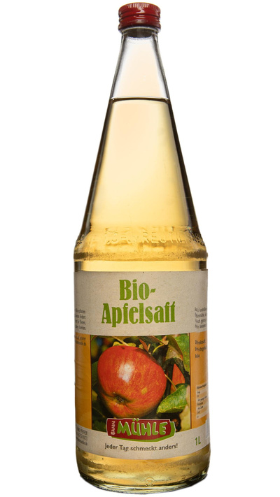Produktfoto zu Kiste Apfelsaft klar, 6 x 1 l