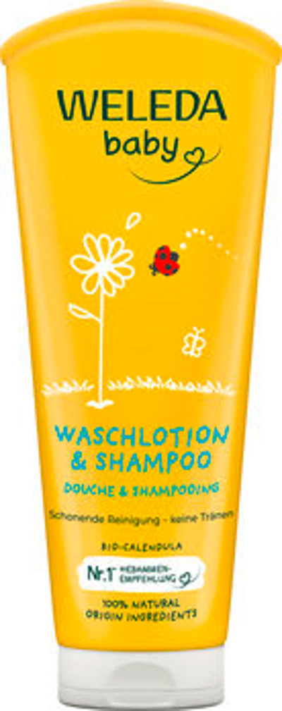 Produktfoto zu Baby & Kind Calendula Waschlotion & Shampoo, 200ml