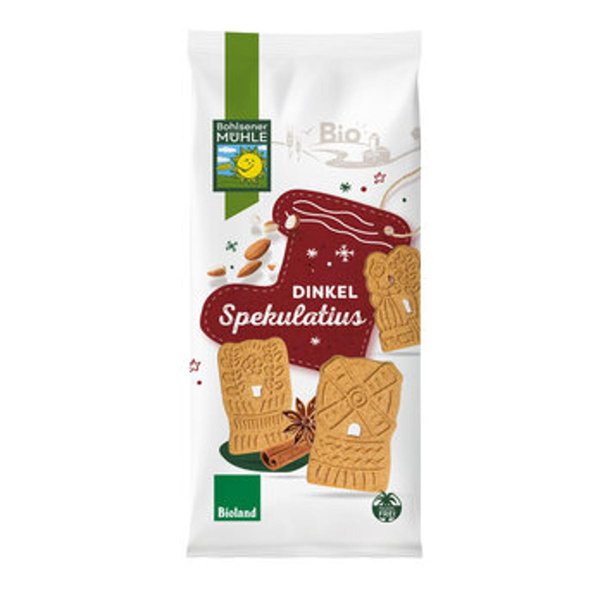 Produktfoto zu Dinkel-Spekulatius mit gemahlenen Mandeln, 170g
