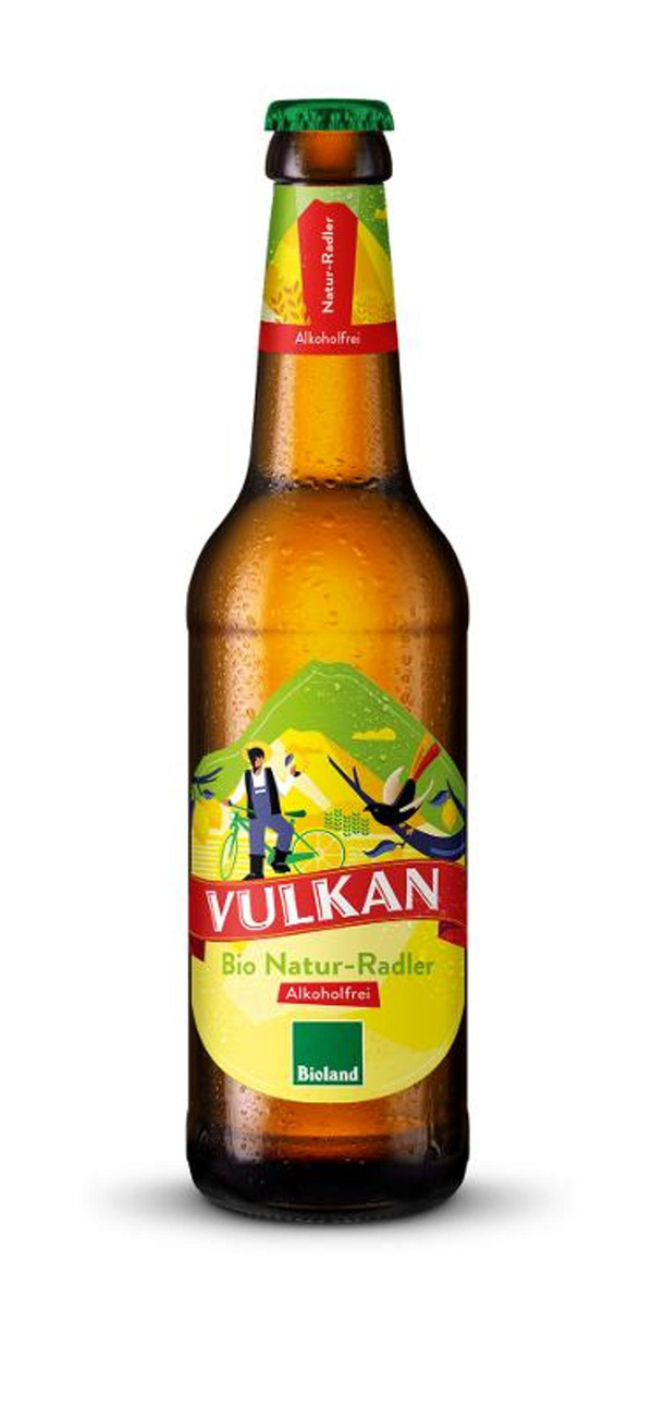 Produktfoto zu Vulkan Alkoholfreies Natur-Radler, 0,33l