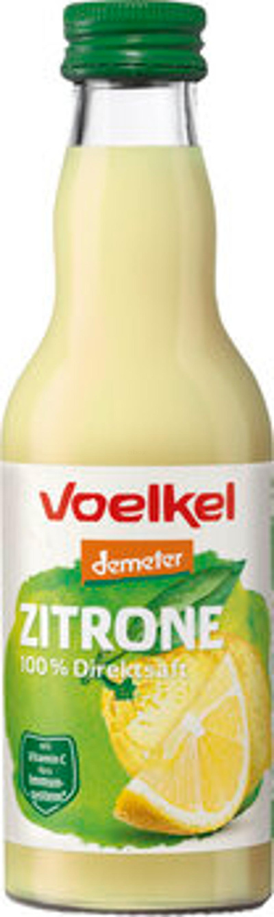 Produktfoto zu Zitronensaft, 0,2 l