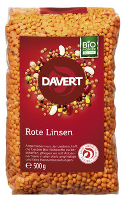 Produktfoto zu Rote Linsen, 500 g