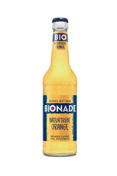 Produktfoto zu Bionade Naturtrübe Orange, 12 x 0,33l