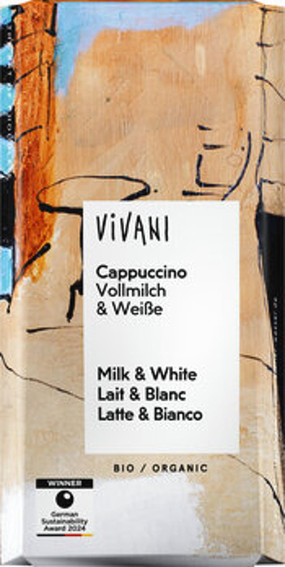 Produktfoto zu Cappuccino-Schokolade 100g