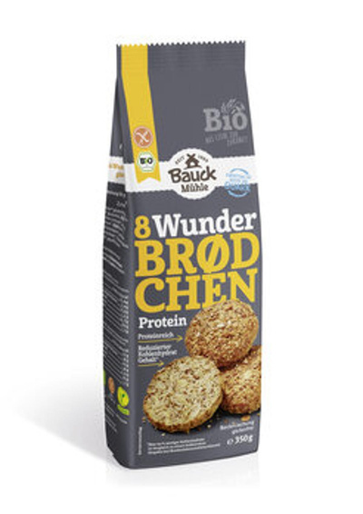Produktfoto zu Gebinde Backmischung "Wunderbrödchen Protein" glutenfrei, 6x350g