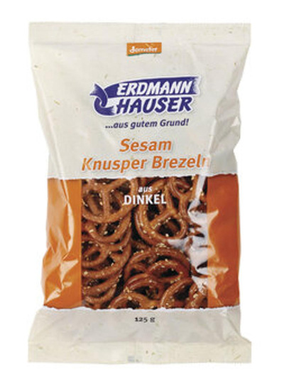 Produktfoto zu GEBINDE Mini-Sesam Brezeln aus Dinkel, 12 x 125 g