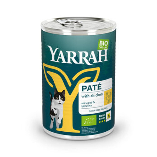 Produktfoto zu GEBINDE Katzen Pate Huhn mit Spirulina, 12 x 405g