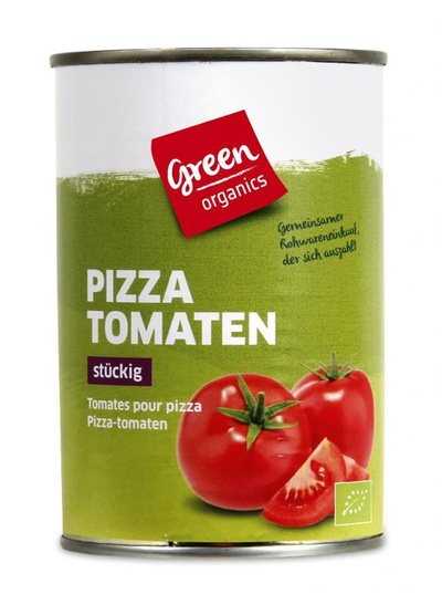 Produktfoto zu Pizzatomaten 400ml green