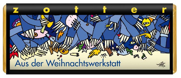 Produktfoto zu Aus der Weihnachtswerkstatt, 70g