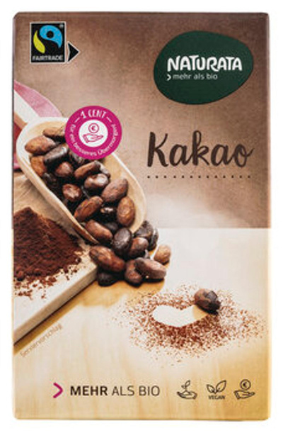 Produktfoto zu Kakaopulver schwach entölt, 125g