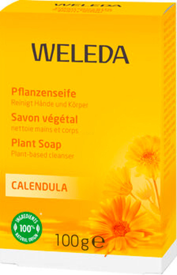 Produktfoto zu Calendula Pflanzenseife, 100g