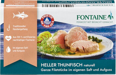 Produktfoto zu Thunfisch - echter Bonito, naturell (FOS) 120g