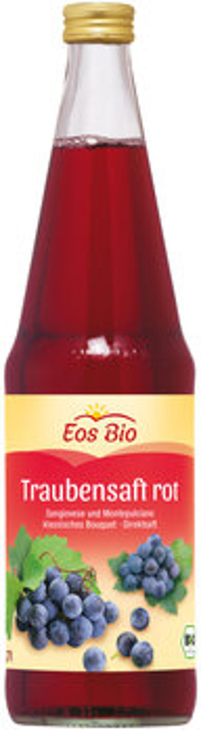 Produktfoto zu roter Traubensaft, 0,7 l