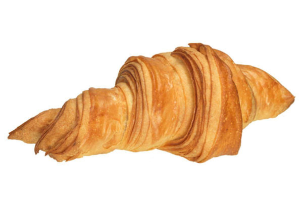 Produktfoto zu Helles Dinkel-Butter-Croissant Type 630