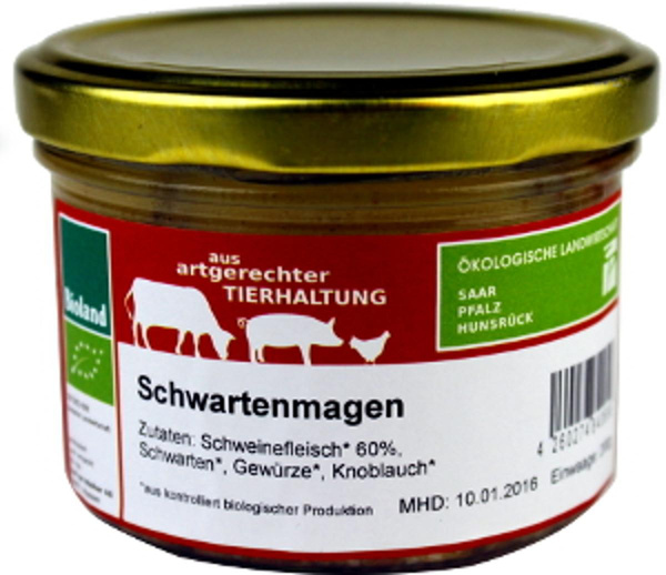 Produktfoto zu Schwartenmagen, 180g