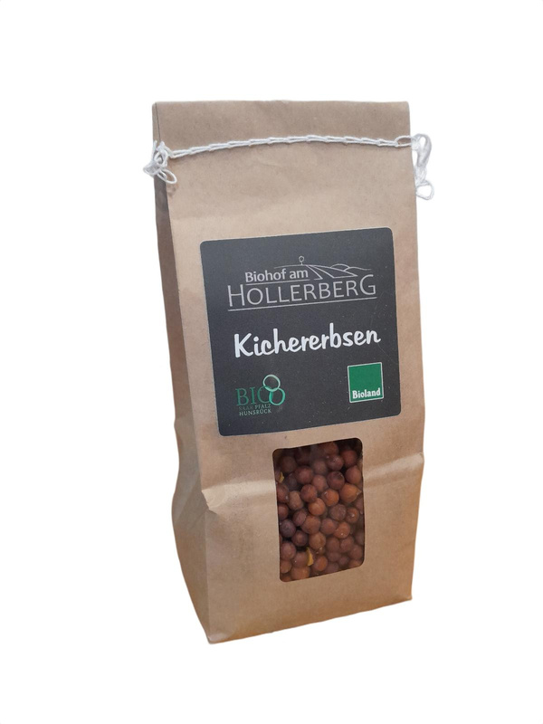 Produktfoto zu DUNKLE Pfälzer Kichererbsen, 400g