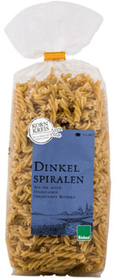 Produktfoto zu Dinkel-Spiralen hell, 500g