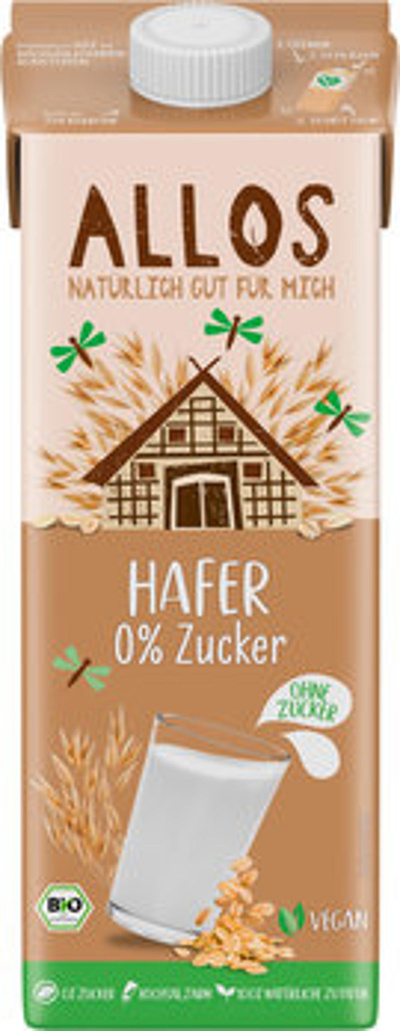 Produktfoto zu GEBINDE Haferdrink 0% Zucker; 6 x 1L