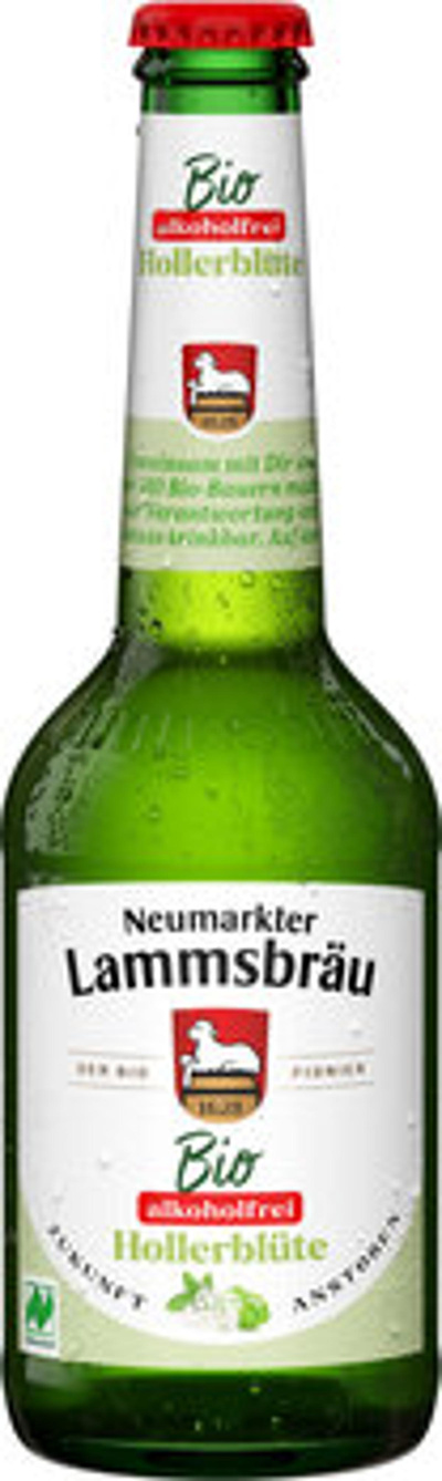 Produktfoto zu Kiste Bier alkoholfrei & Hollerblüte, 10 x 0,33 l