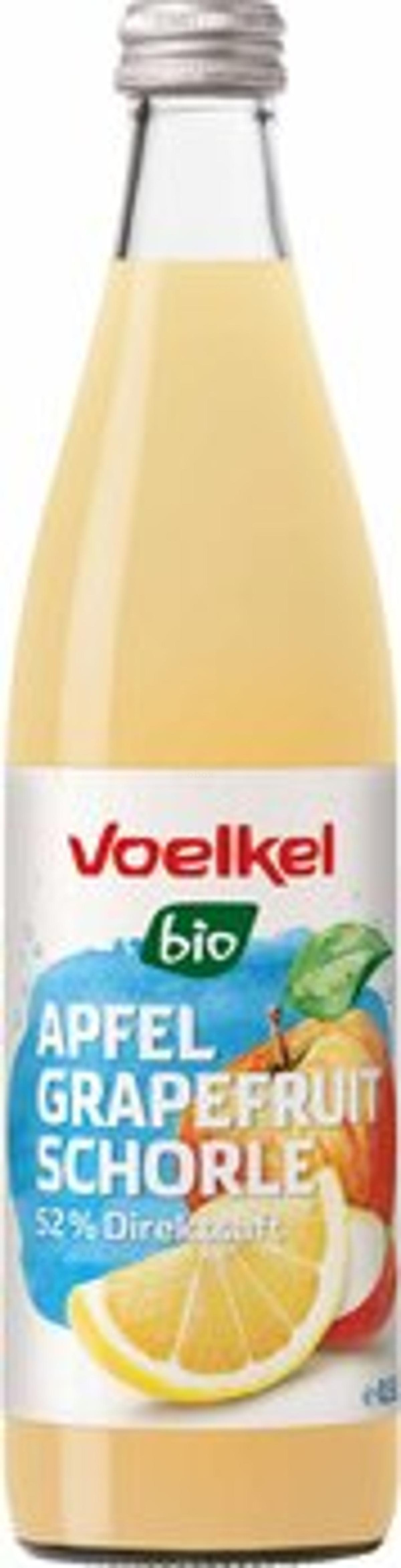 Produktfoto zu Kiste Apfel-Grapefruit-Schorle, 10 x 0,5 l