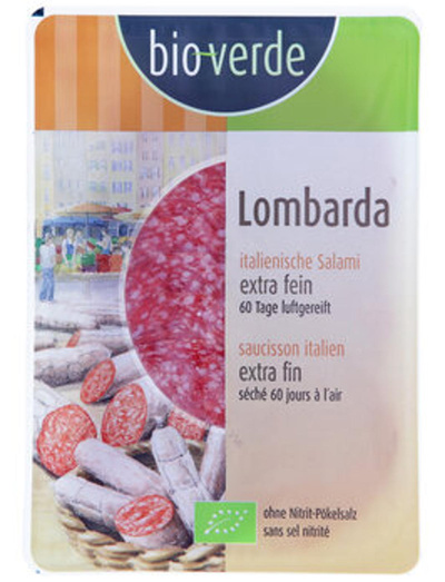Produktfoto zu Salami 'Lombarda' luftgetrocknet, 80 g