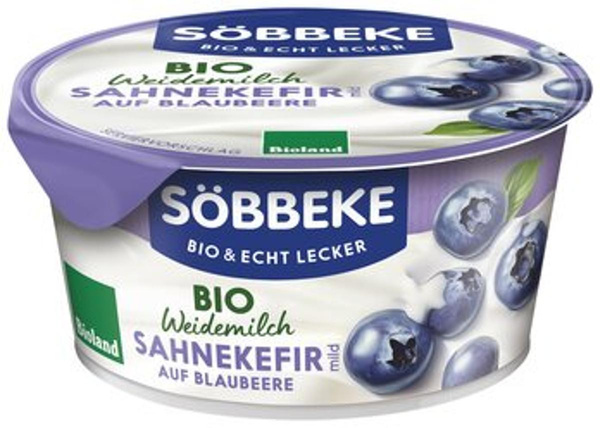 Produktfoto zu GEBINDE Sahnekefir auf Blaubeere, 6 x 150 g