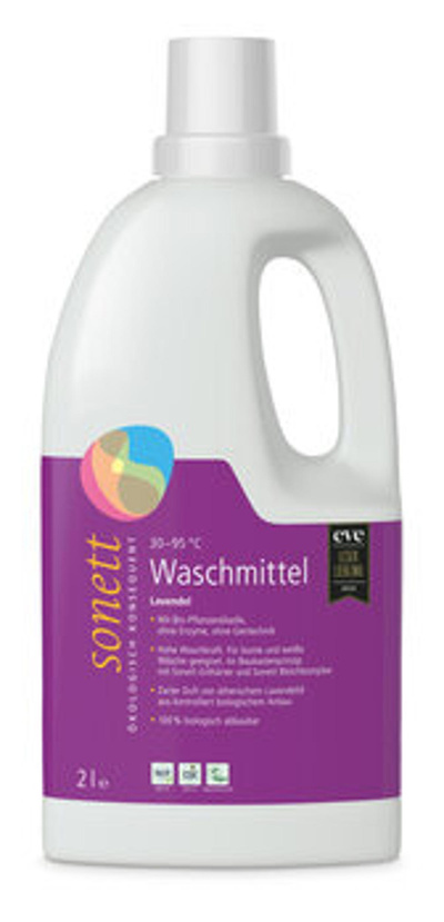Produktfoto zu Waschmittel flüssig Lavendel, 2 l