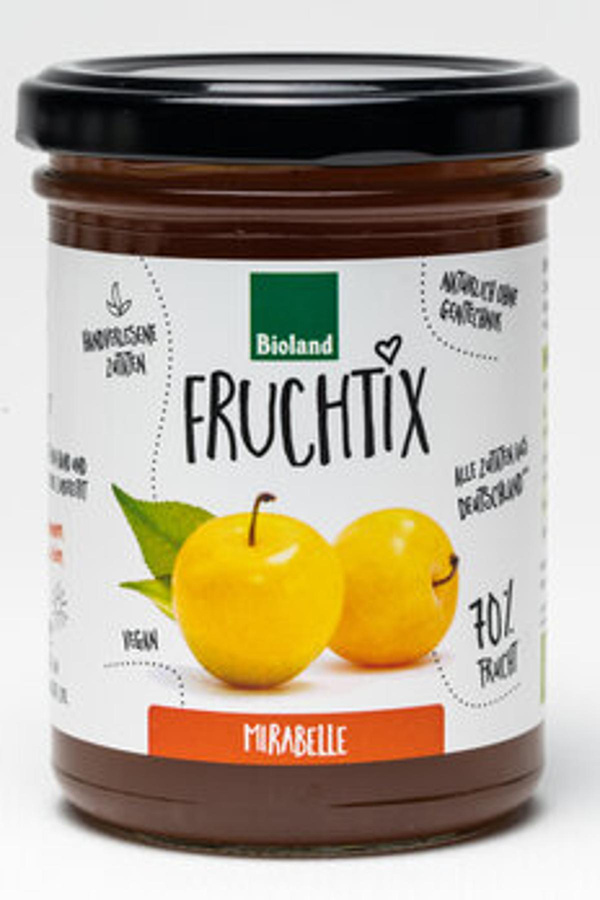 Produktfoto zu Fruchtix - Mirabelle-Fruchtaufstrich, 220g