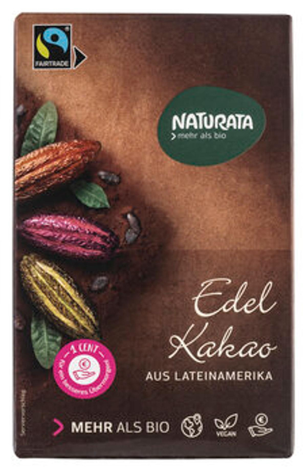 Produktfoto zu Edelkakao schwach entölt, 125 g