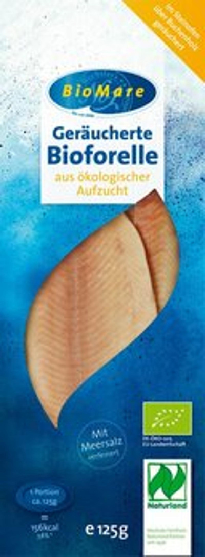 Produktfoto zu Forellen-Filets, geräuchert, 125 g