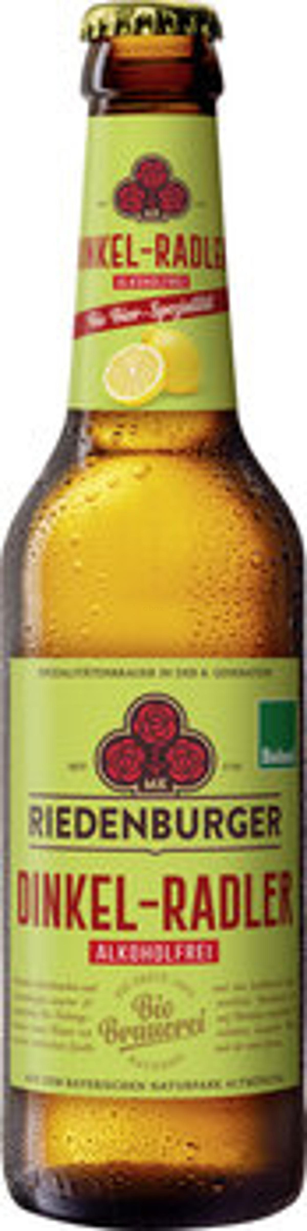 Produktfoto zu Dinkel Radler alkoholfrei, 0,33 l