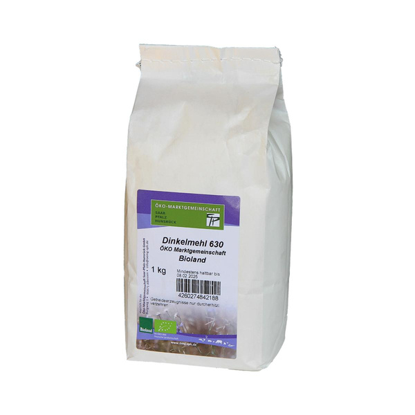 Produktfoto zu Dinkelmehl Type 630, 1kg