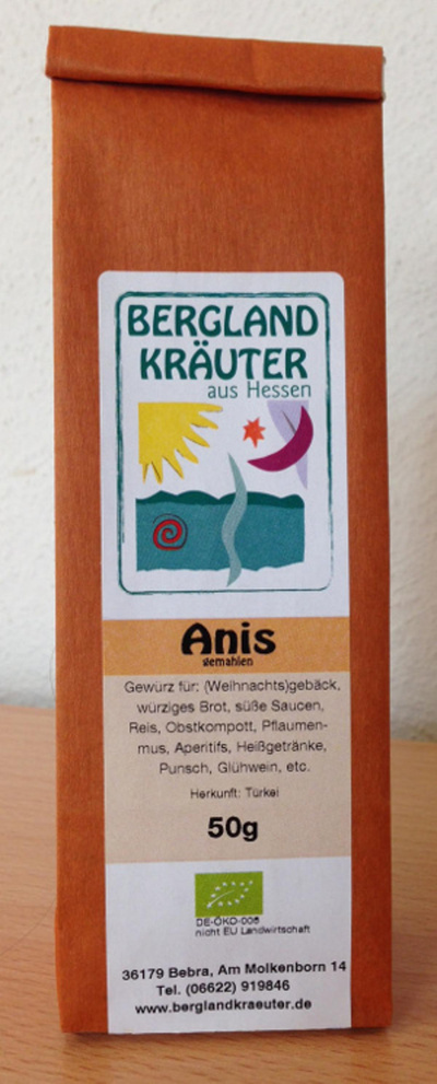 Produktfoto zu Anis gemahlen, 50g