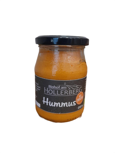 Produktfoto zu Hummus mit Paprika im Glas, 250g