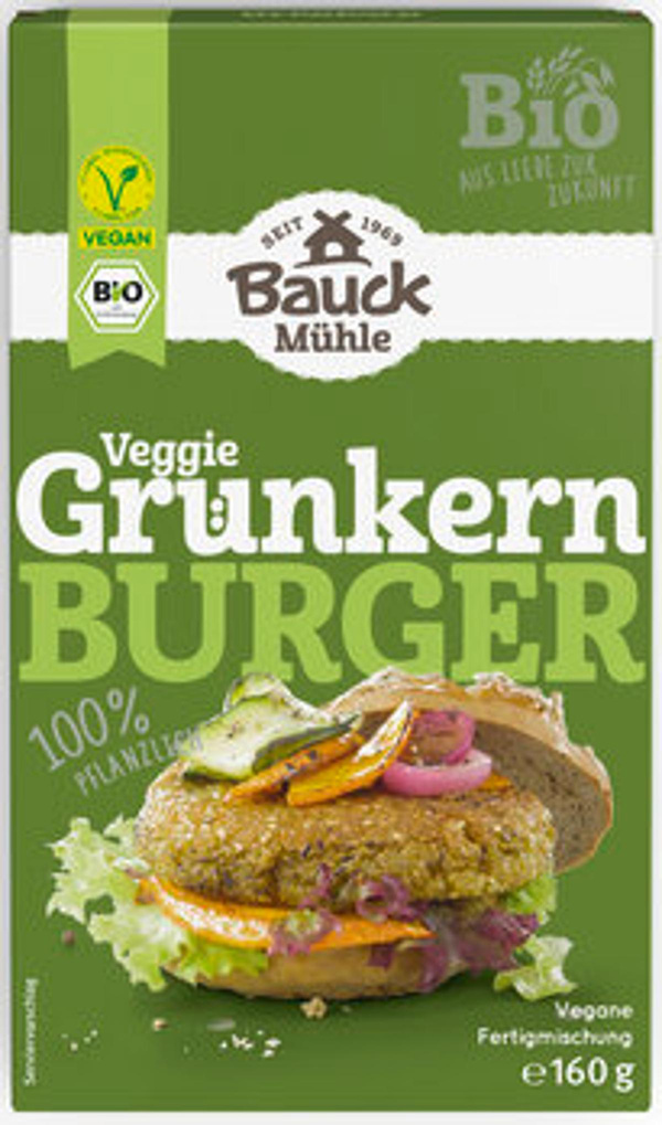Produktfoto zu Grünkernburgermischung, 160g