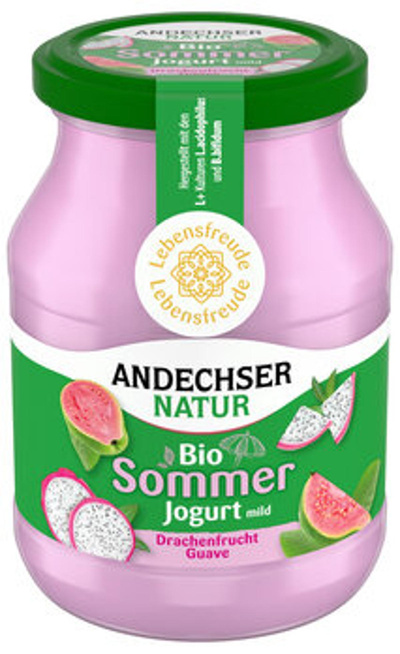 Produktfoto zu Jogurt Drachenfrucht-Guave 3,8%, 500g