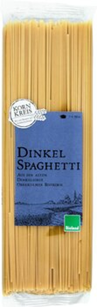 Produktfoto zu Dinkel-Spaghetti hell, 500g