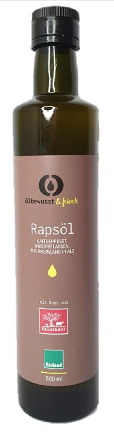 Produktfoto zu Rapsöl, 500ml