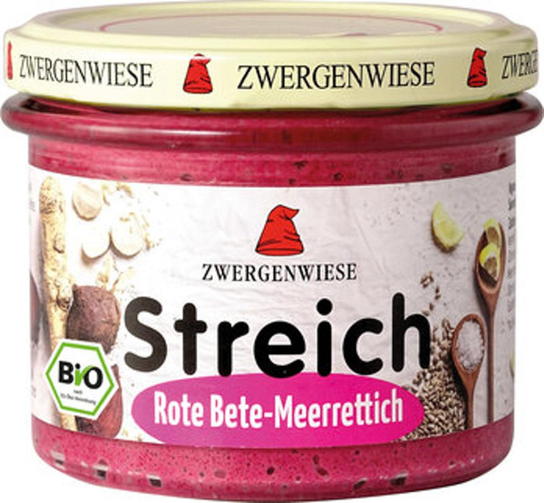 Produktfoto zu Rote Bete-Meerrettich Streich, 180 g