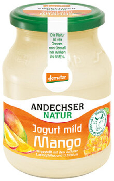 Produktfoto zu Mango Fruchtjogurt mild 3,7%, 500g