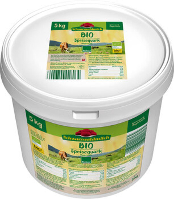 Produktfoto zu z.Zt. aus Qualitätsgründen nicht lieferbar - GEBINDE Magerquark 0,2% - 5kg